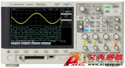 Agilent MSOX2024A 示波器(200MHz、4通道加8數(shù)字通道)