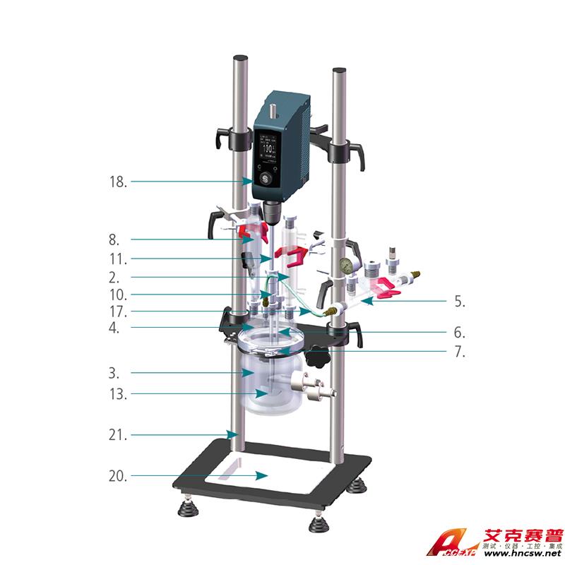JULABO優(yōu)萊博 500ml壓力反應(yīng)釜，JRS-6439-243